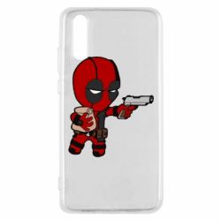 Чохол для Huawei P20 Дедпуз з пакетиком - PrintSalon