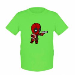 Дитяча футболка Дедпуз з пакетиком - PrintSalon