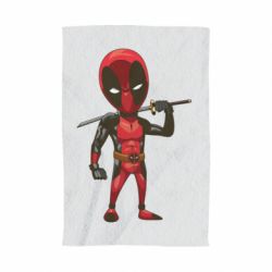 Полотенце с принтом Дэдпул - PrintSalon