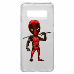 Чехол для Samsung S10+ Дэдпул - PrintSalon