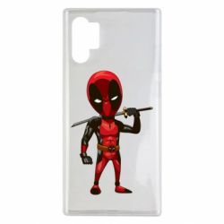Чехол для Samsung Note 10 Plus Дэдпул - PrintSalon