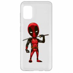 Чехол для Samsung A31 Дэдпул - PrintSalon