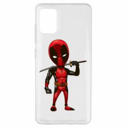 Чехол для Samsung A51 Дэдпул - PrintSalon