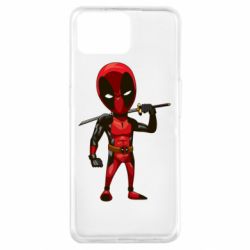 Чехол для Oppo A73 Дэдпул - PrintSalon