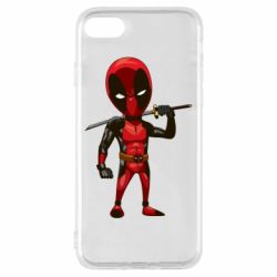 Чехол для iPhone 8 Дэдпул - PrintSalon