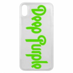 Чехол для iPhone Xs Max Deep Purple - PrintSalon