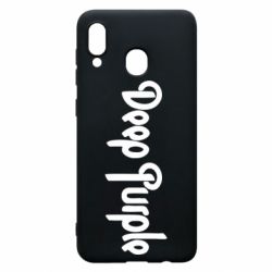 Чехол для Samsung A20 Deep Purple - PrintSalon