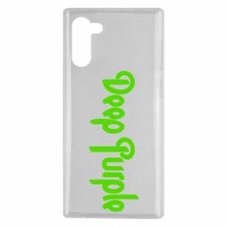 Чехол для Samsung Note 10 Deep Purple - PrintSalon