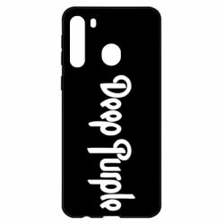 Чехол для Samsung A21 Deep Purple - PrintSalon