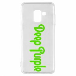 Чехол для Samsung A8 2018 Deep Purple - PrintSalon