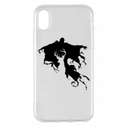 Чехол для iPhone X/Xs Deer and dementor - PrintSalon