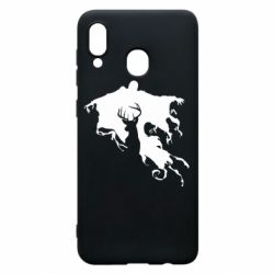 Чехол для Samsung A30 Deer and dementor - PrintSalon