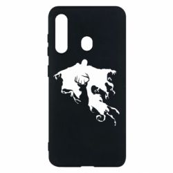 Чехол для Samsung M40 Deer and dementor - PrintSalon