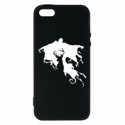 Чехол для iPhone5/5S/SE Deer and dementor - PrintSalon