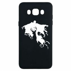 Чехол для Samsung J7 2016 Deer and dementor - PrintSalon