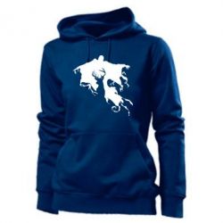 Женское худи Deer and dementor - PrintSalon