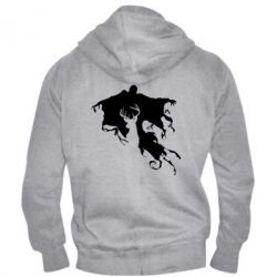 Мужское худи на молнии Deer and dementor - PrintSalon