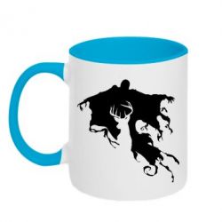 Чашка двухцветная 320ml Deer and dementor - PrintSalon