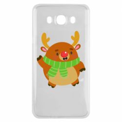 Чехол для Samsung J7 2016 Deer in a scarf