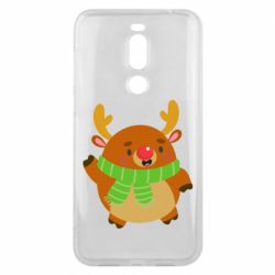 Чехол для Meizu X8 Deer in a scarf - PrintSalon