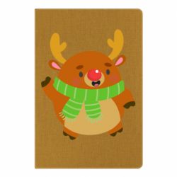 Блокнот Deer in a scarf - PrintSalon