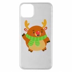 Чехол для iPhone 11 Pro Max Deer in a scarf - PrintSalon