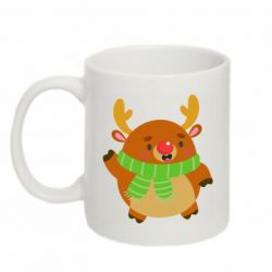 Чашка 320ml Deer in a scarf