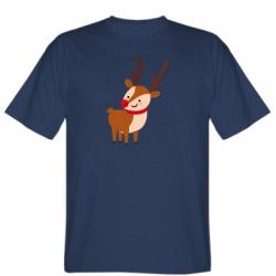Мужская футболка Stedman Deer with red nose - PrintSalon