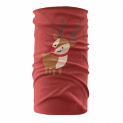 Бандана Deer with red nose - PrintSalon