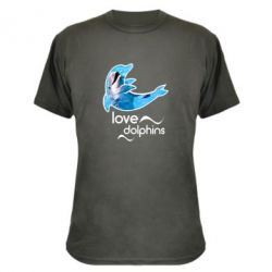 Камуфляжная футболка Дельфин - PrintSalon