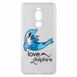 Чехол для Meizu Note 8 Дельфин - PrintSalon