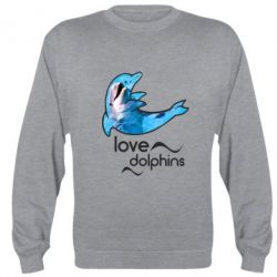 Cвитшот Дельфин - PrintSalon