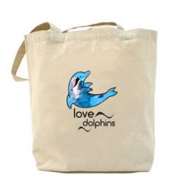 Эко-сумка Дельфин - PrintSalon