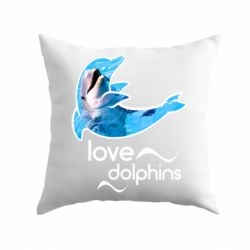 Подушка Дельфин - PrintSalon