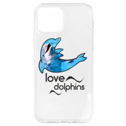 Чехол для iPhone 12 Дельфин - PrintSalon