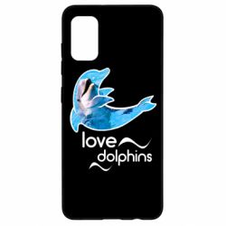 Чохол для Samsung A41 Дельфін