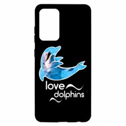 Чехол для Samsung A52 5G Дельфин - PrintSalon