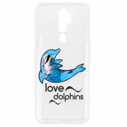Чехол для Oppo A5/A9 2020 Дельфин - PrintSalon