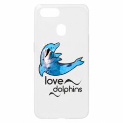 Чехол для Oppo A5s/A12 Дельфин - PrintSalon