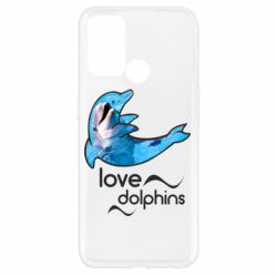 Чехол для Oppo A52/A72/A92 Дельфин - PrintSalon