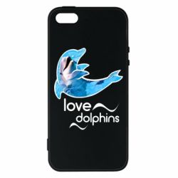 Чохол для iphone 5/5S/SE Дельфін