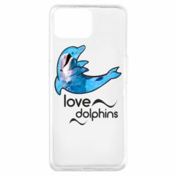 Чехол для Oppo A73 Дельфин - PrintSalon