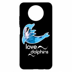 Чехол для Xiaomi Redmi Note 9 5G/Redmi Note 9T Дельфин - PrintSalon