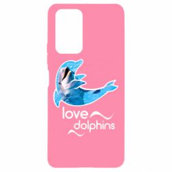 Чехол для Xiaomi Redmi Note 10 Pro Дельфин - PrintSalon