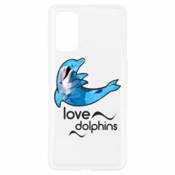 Чехол для Realme 7 Pro Дельфин - PrintSalon