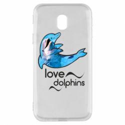 Чехол для Samsung J3 2017 Дельфин - PrintSalon