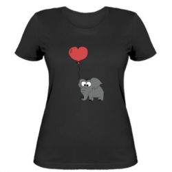 Женская футболка Delicious elephant