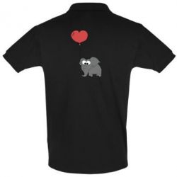 Мужское поло Delicious elephant - PrintSalon