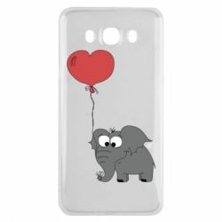 Чехол для Samsung J7 2016 Delicious elephant