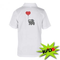 Детское поло Delicious elephant - PrintSalon